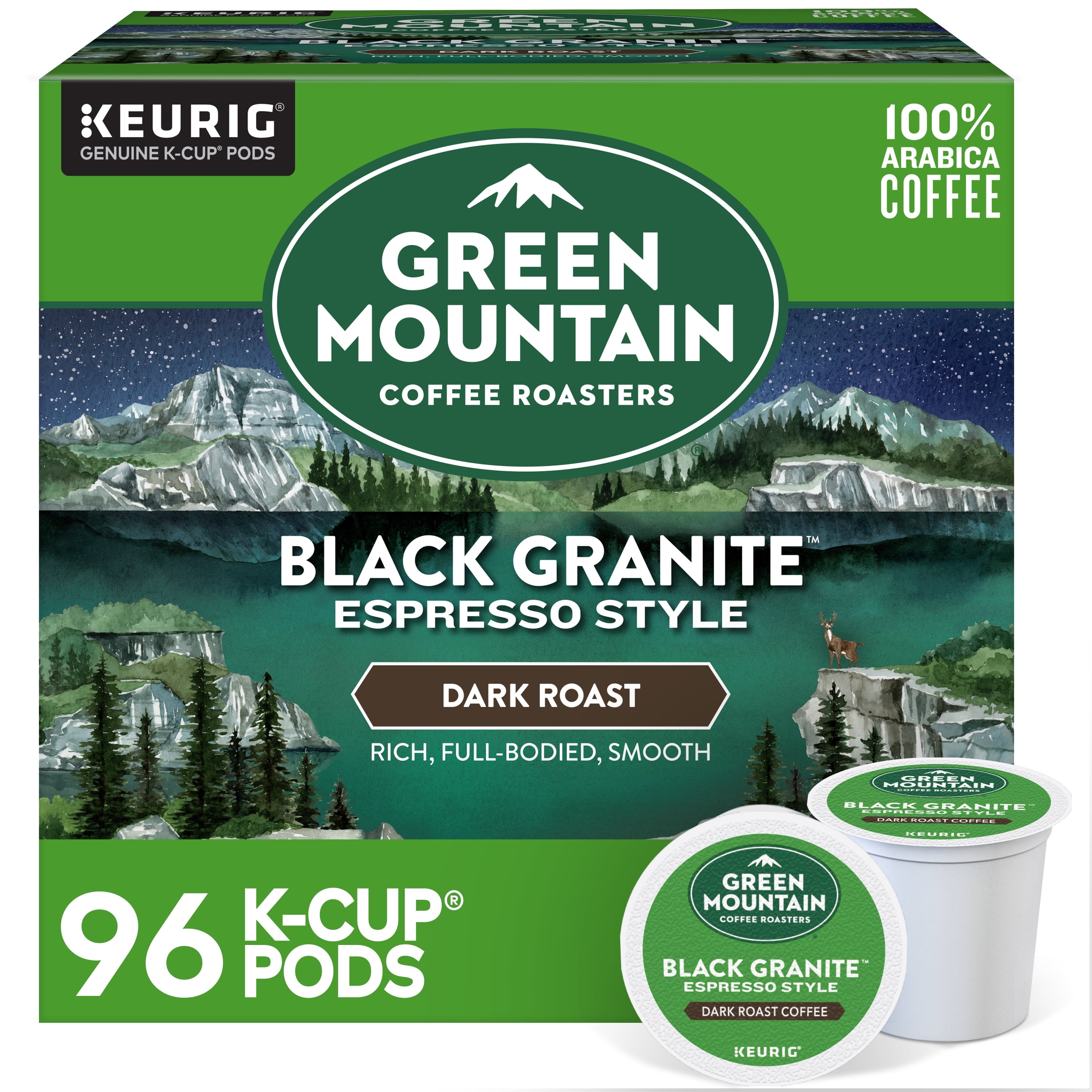(4 pack) Green Mountain Coffee Roasters, Nantucket Blend Medium Roast K-Cup Coffee Pods, 24 Count