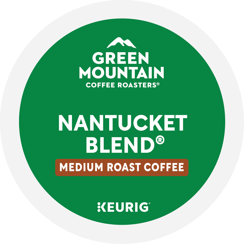 (4 pack) Green Mountain Coffee Roasters, Nantucket Blend Medium Roast K-Cup Coffee Pods, 24 Count