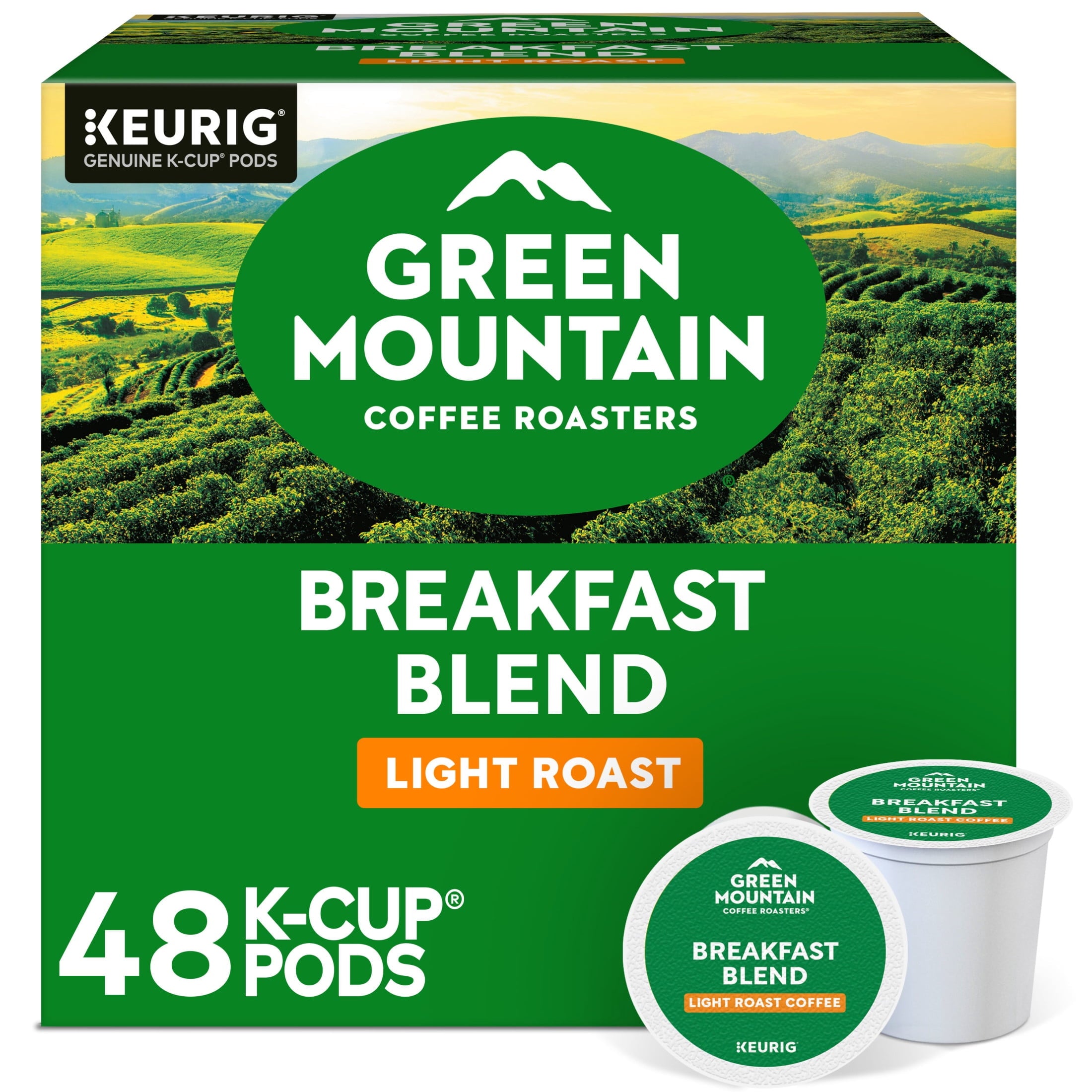 (4 pack) Green Mountain Coffee Roasters, Nantucket Blend Medium Roast K-Cup Coffee Pods, 24 Count