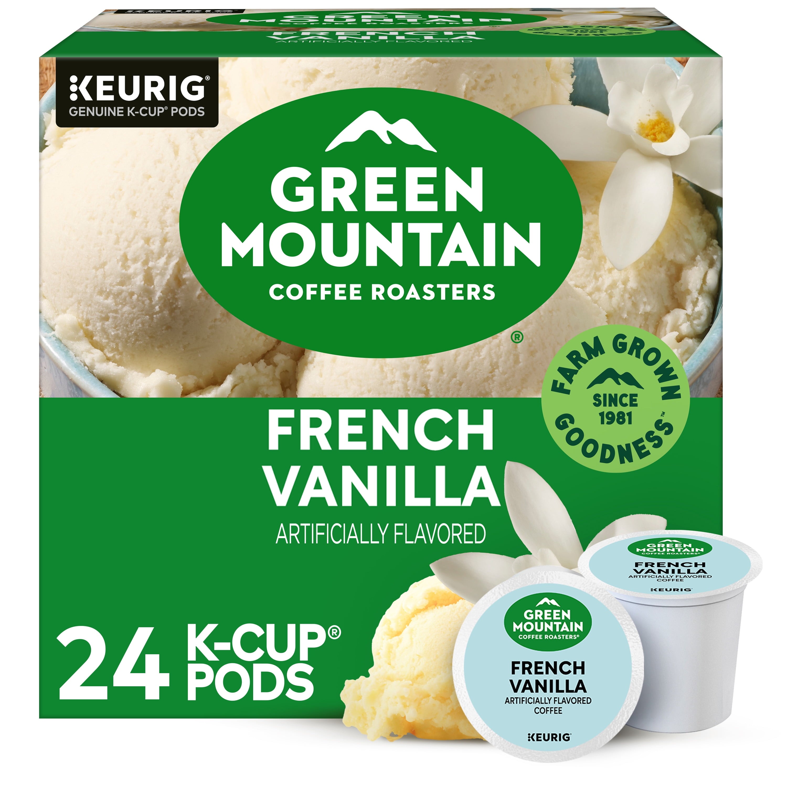 (4 pack) Green Mountain Coffee Roasters, Nantucket Blend Medium Roast K-Cup Coffee Pods, 24 Count